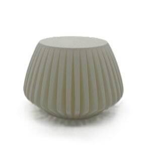 wood lamp white & white oak