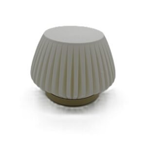 wood lamp white & white oak