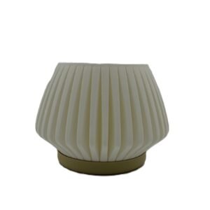 wood lamp white & white oak