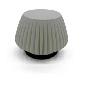 wood lamp white & rosewood