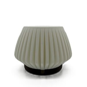 wood lamp white & rosewood