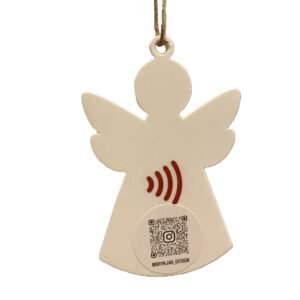 magic christmas tree decoration snow angel